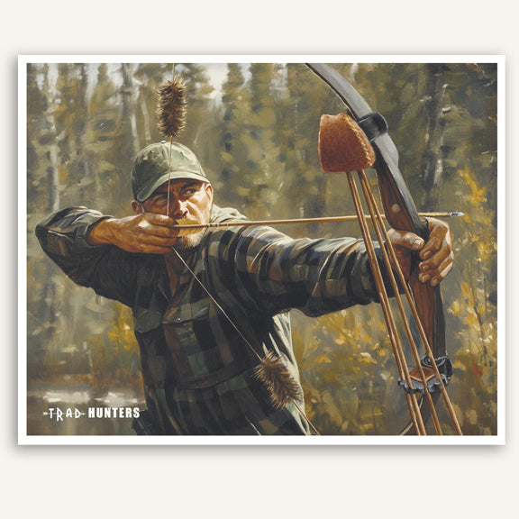 "Full Draw" – 16x20" Fine Art Poster