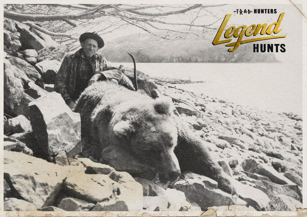 Fred Bear Kodiak Brown Bear Bowhunt (1962): How the Father of Traditional Bowhunting Killed a World-Record Brown Bear at 20 Feet with a Recurve Bow