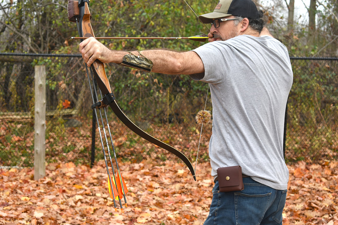 The Pocket Pack For Traditional Archery Finger Tabs