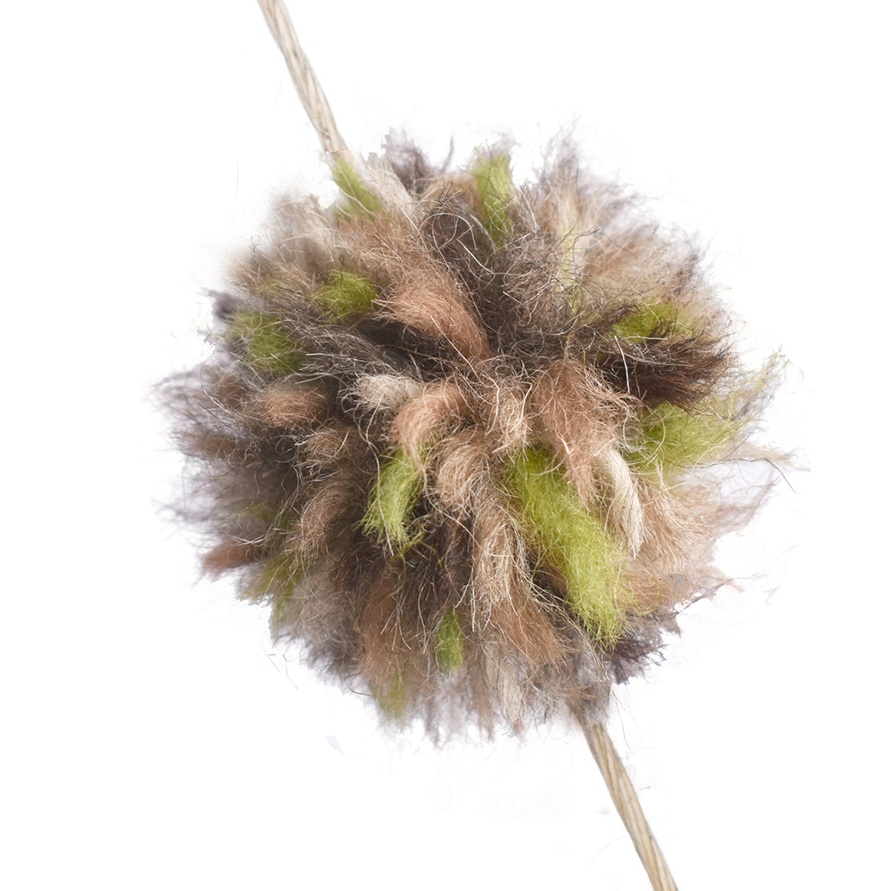 Camo Navajo Wool Bow String Silencers by Standing Wolf Traditional Archery