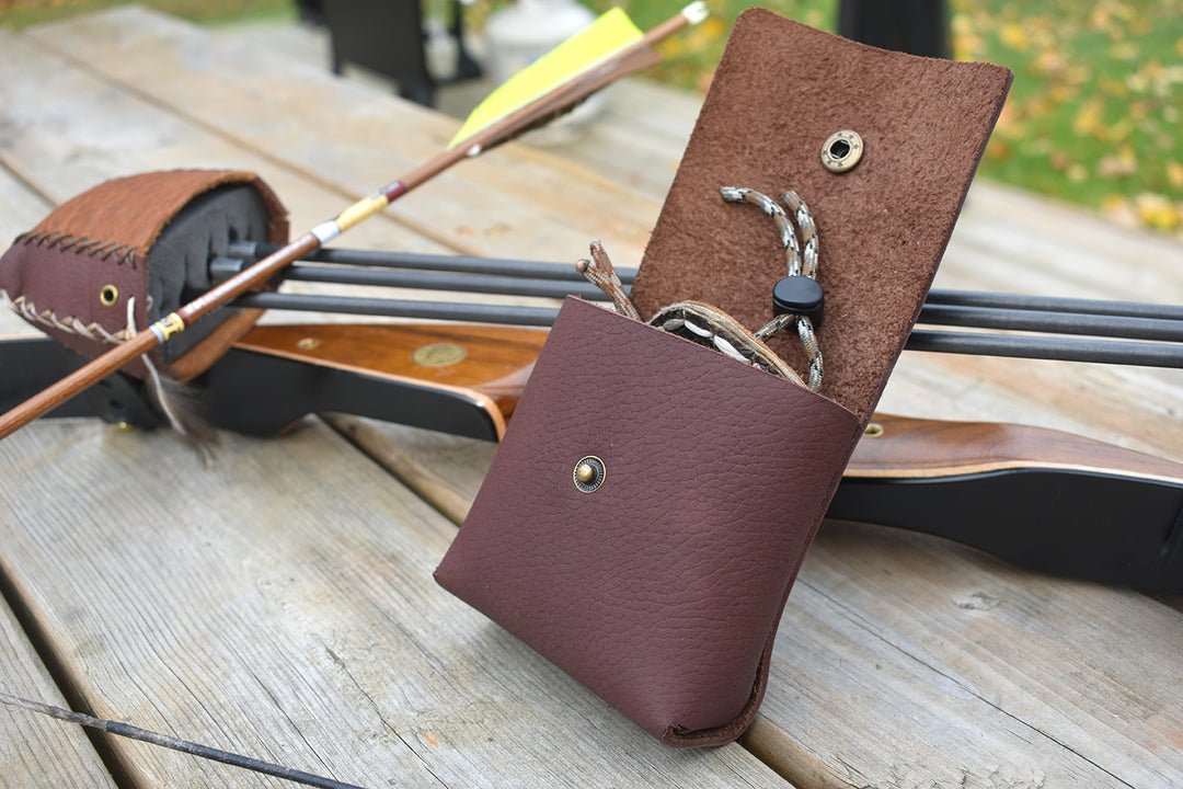 The Pocket Pack For Traditional Archery Finger Tabs