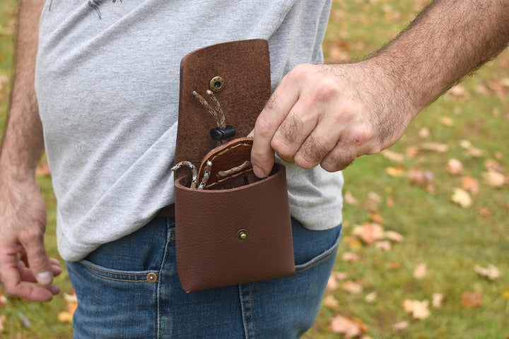 Pocket Pouch For Archery Finger Tabs