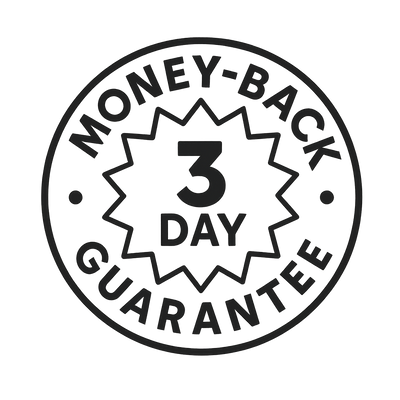 3 Business Day Money-Back Guarantee
