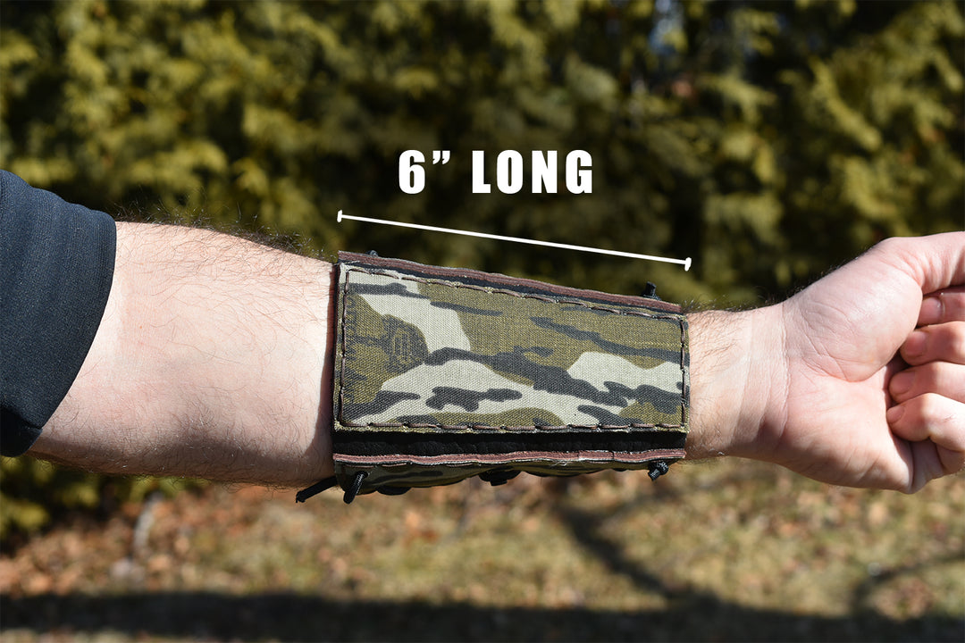 Mossy Oak Bottomland Leather Archery Arm Guard