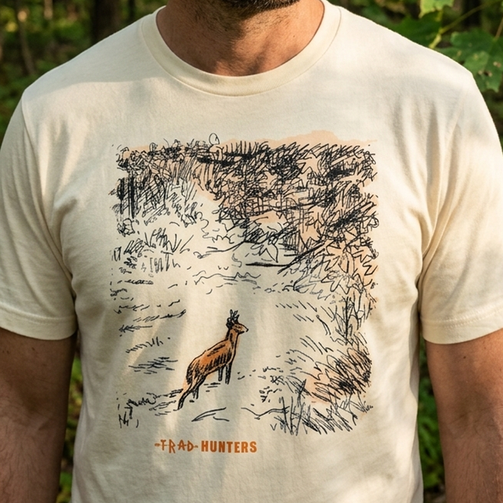 Traditional Bowhunter Antler Rattling Tee